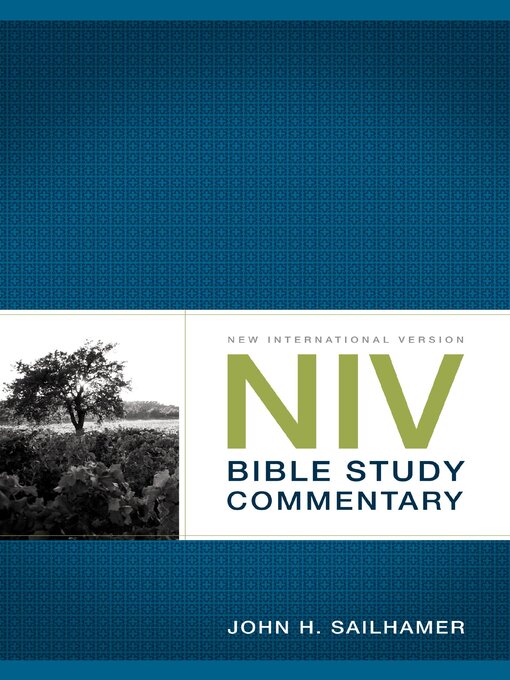 Title details for NIV Bible Study Commentary by John H. Sailhamer - Wait list